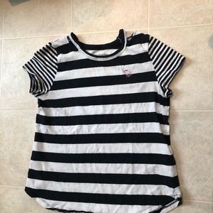 Abercrombie kids striped tee